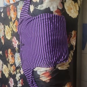 Retro  zipper shoulder  unique silky shirt